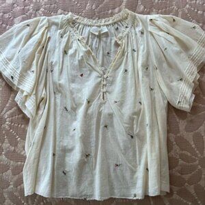 The Great. Floral Blouse